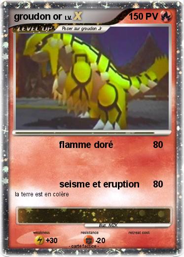 Pokemon groudon or