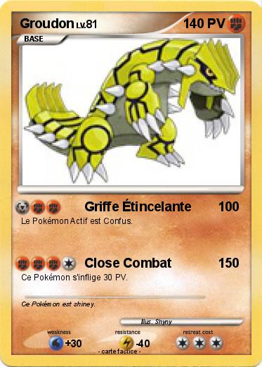 Pokemon Groudon