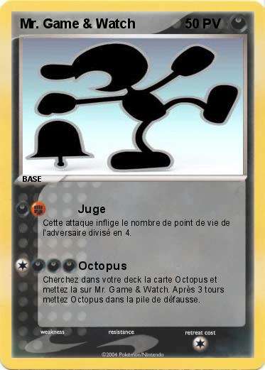 Pokemon Mr. Game & Watch