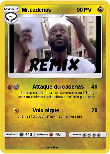 Pokemon Mr.cadenas