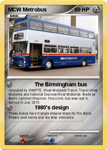 Pokemon MCW Metrobus