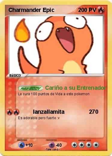 Pokemon Charmander Epic