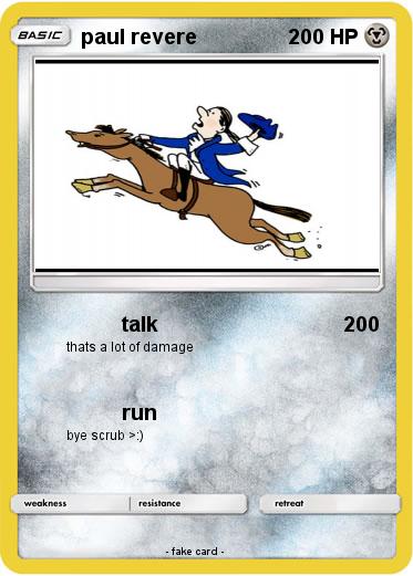 Pokemon paul revere