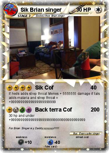 Pokemon Sik Brian singer