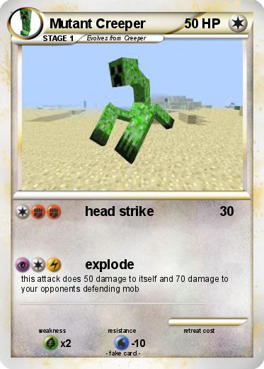 Pokemon Mutant Creeper