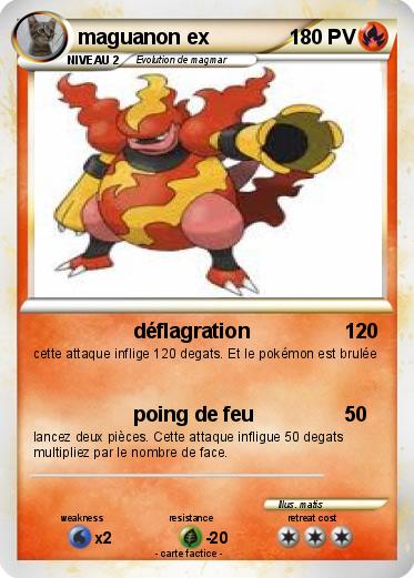 Pokemon maguanon ex
