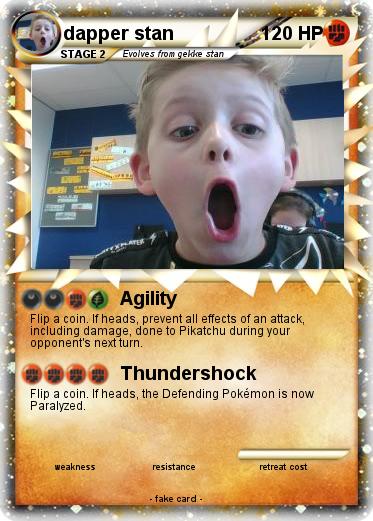 Pokemon dapper stan