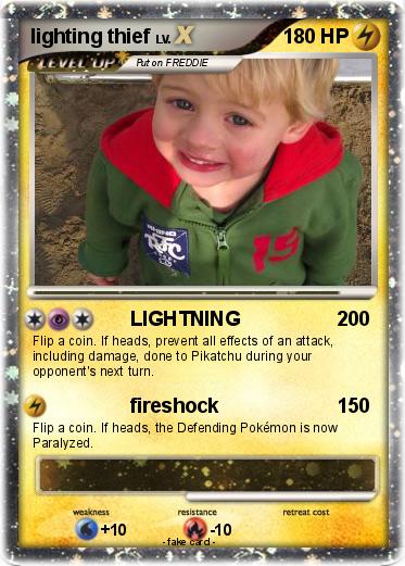 Pokemon lighting thief
