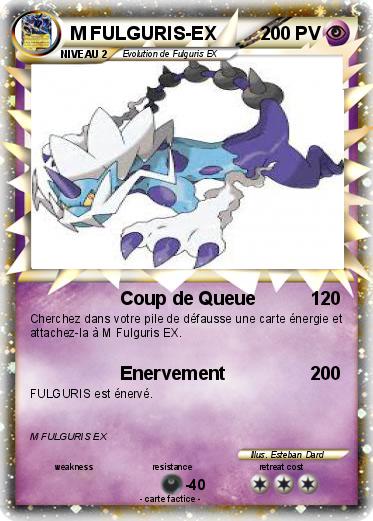 Pokemon M FULGURIS-EX