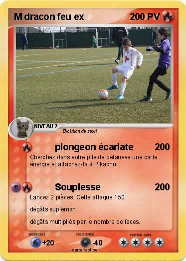 Pokemon M dracon feu ex