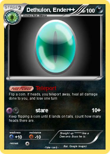 Pokemon Dethulon, Ender++