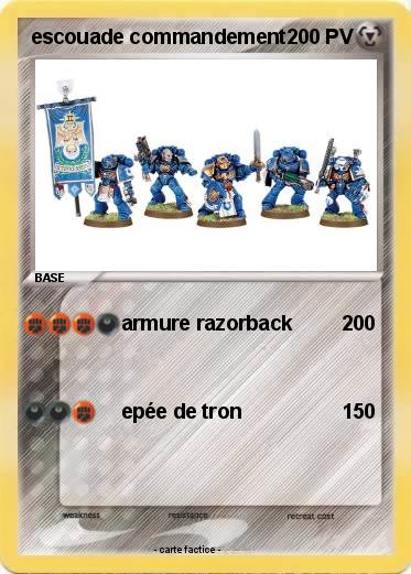 Pokemon escouade commandement