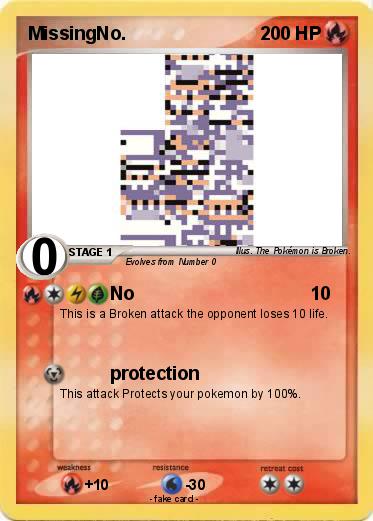 Pokemon MissingNo.