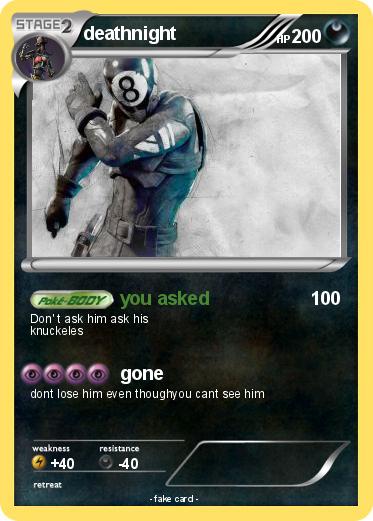 Pokemon deathnight