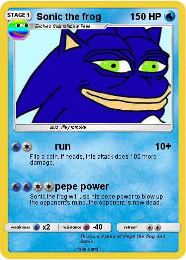 Pokemon Sonic the frog