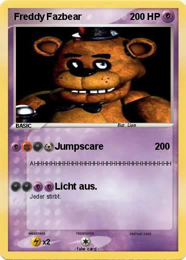 Pokemon Freddy Fazbear