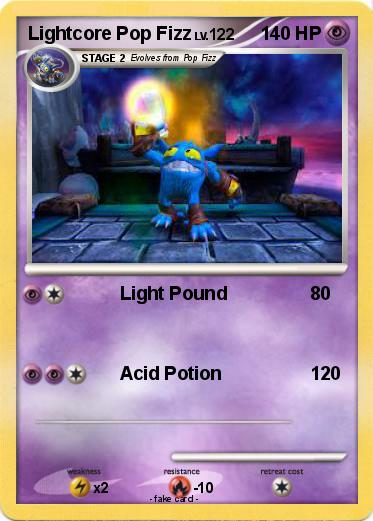 Pokemon Lightcore Pop Fizz