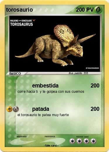 Pokemon torosaurio