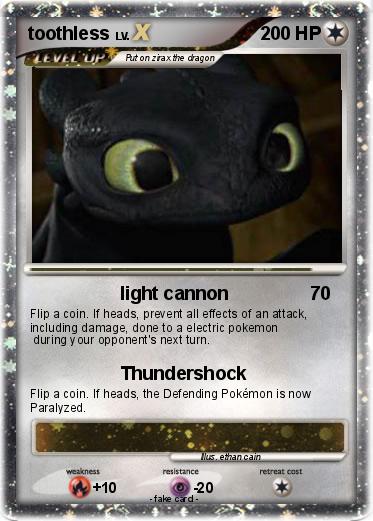 Pokemon toothless