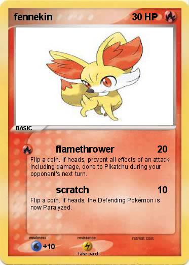 Pokemon fennekin