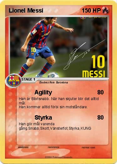 Pokemon Lionel Messi