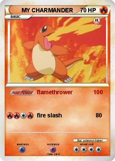 Pokemon MY CHARMANDER