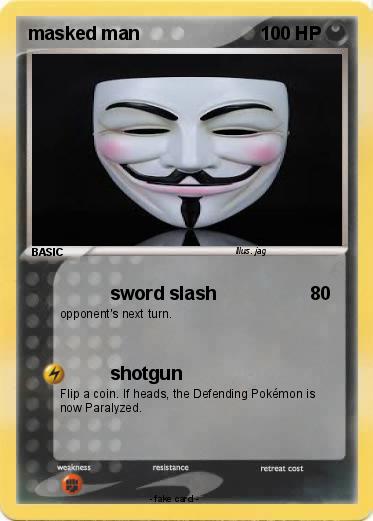 Pokemon masked man