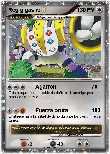 Pokemon Regigigas
