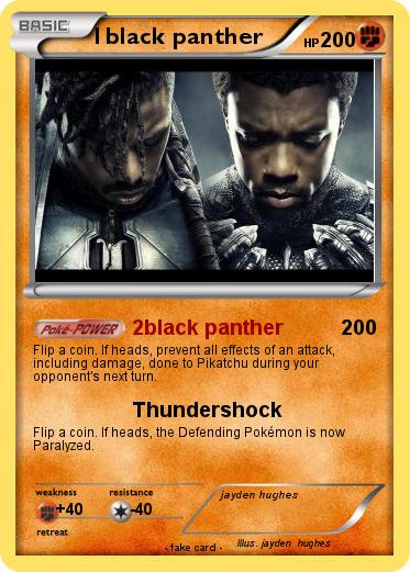 Pokemon 1black panther