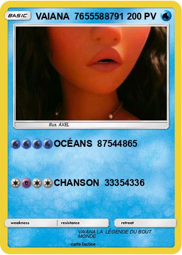 Pokemon VAIANA  7655588791