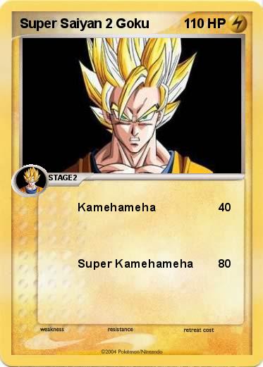 Pokemon Super Saiyan 2 Goku