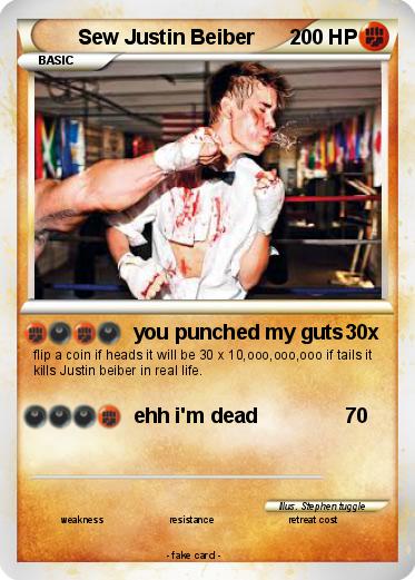 Pokemon Sew Justin Beiber