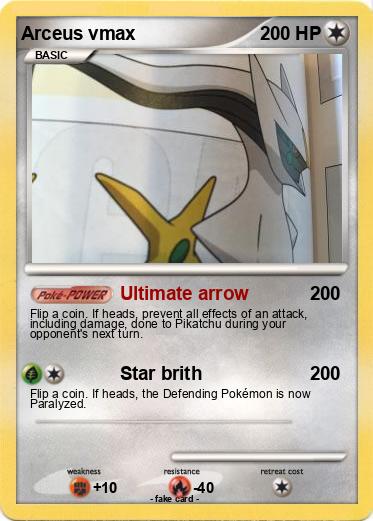 Pokemon Arceus vmax