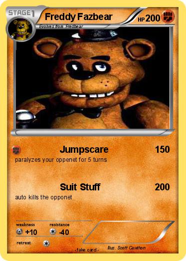 Pokemon Freddy Fazbear