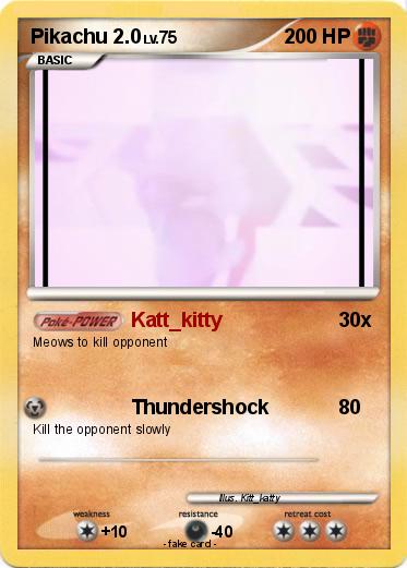 Pokemon Pikachu 2.0