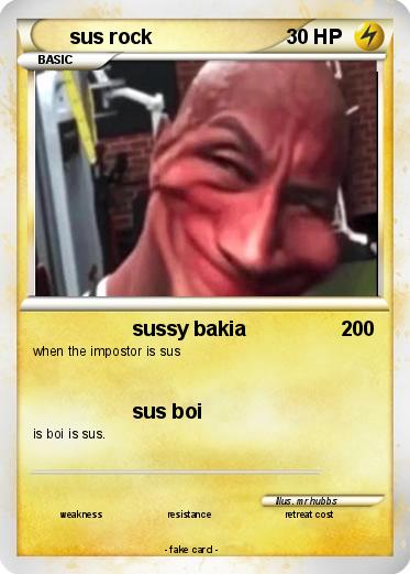 Pokemon sus rock