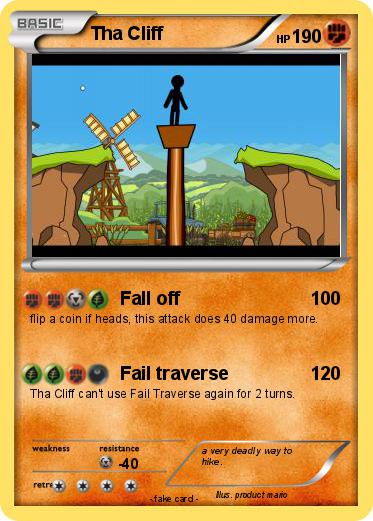 Pokemon Tha Cliff