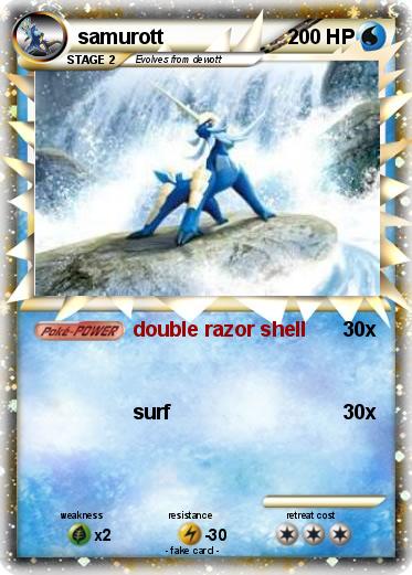 Pokemon samurott