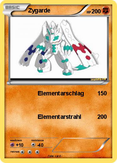 Pokemon Zygarde