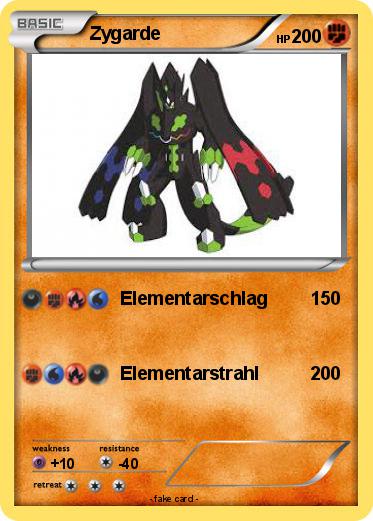 Pokemon Zygarde
