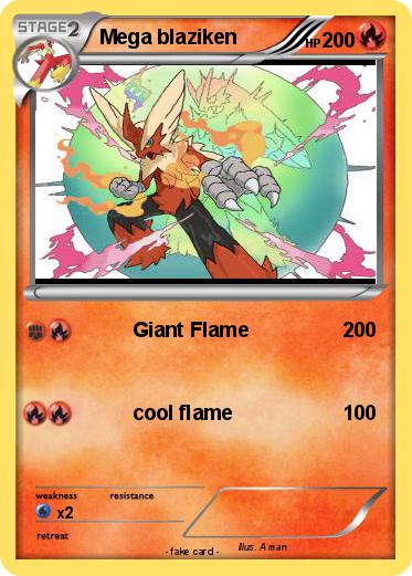 Pokemon Mega blaziken
