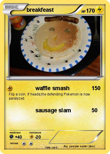 Pokemon breakfeast