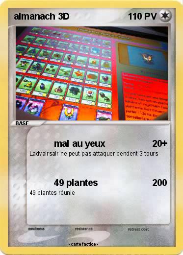 Pokemon almanach 3D