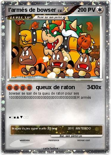 Pokemon l'armés de bowser