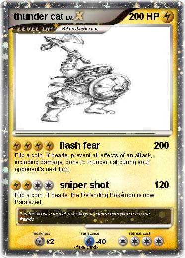 Pokemon thunder cat