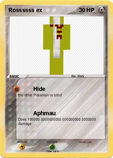 Pokemon Rossssss ex
