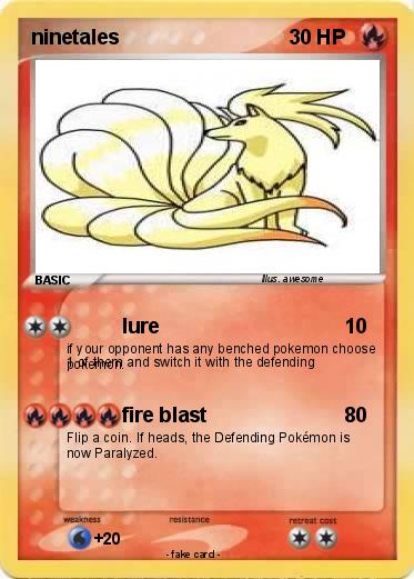 Pokemon ninetales