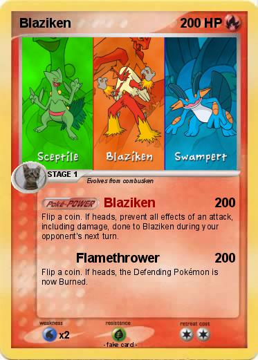 Pokemon Blaziken