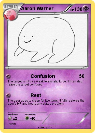 Pokemon Aaron Warner