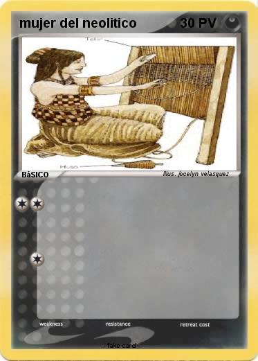 Pokemon mujer del neolitico